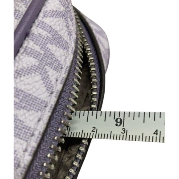 Michael Kors Jet Set Travel Medium NS Logo Stripe Crossbody Bag Purse - Picture 7 of 7